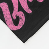 花嫁チームレトロキャンピングキャンプ独身最後の夜 フリースブランケット (角)