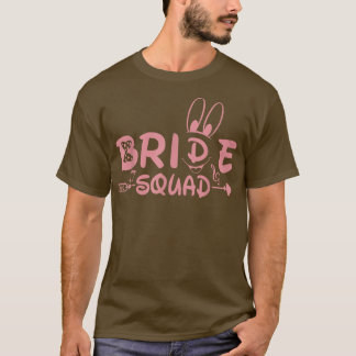 花嫁チーム ウェディングギフト ブライズメイド 花嫁 Tシャツ