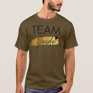 花嫁チーム ウェディング バチェラー パーティー フューチャー Tシャツ