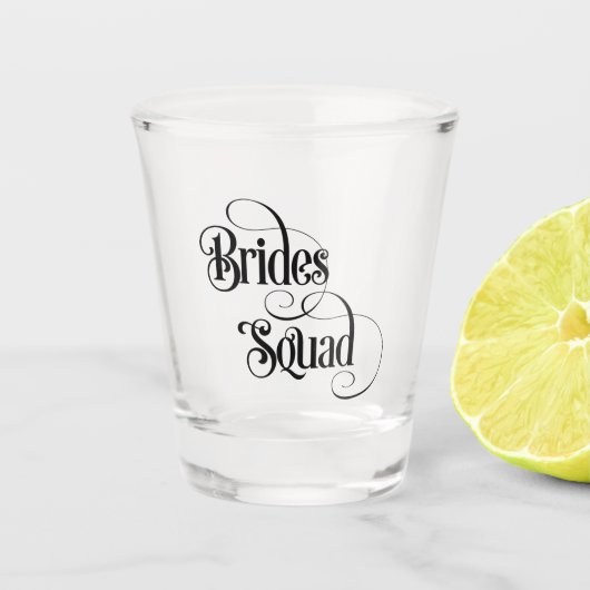 花嫁チーム ショットグラス (正面)