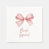 花嫁チーム スタンダードカクテルナプキン (正面)