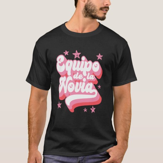 花嫁チーム, スペイン語, バチェラー・パーティー, T Tシャツ (正面)