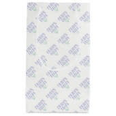 花嫁チーム スモールペーパーバッグ (正面)