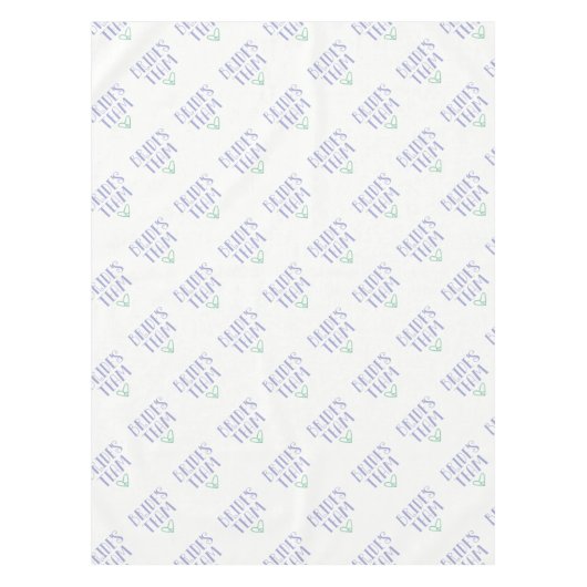 花嫁チーム テーブルクロス (正面)