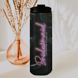 花嫁チーム |トロピカルパームズバチェロレッテモノグラム タンブラー