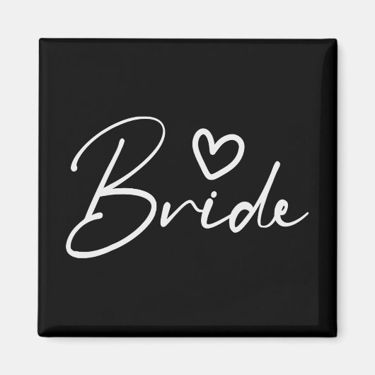 花嫁チーム  ブライズメイド  結婚前パーティー   マグネット (正面)