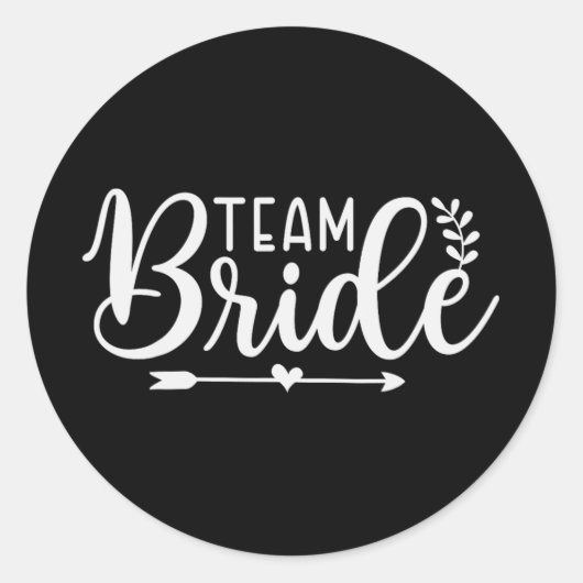 花嫁チーム  ブライズメイド  結婚前パーティー   ラウンドシール (正面)