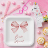 花嫁チーム ペーパープレート (パーティー)