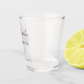 花嫁チーム |ホットピンクのバチェロレッテ花嫁 ショットグラス (右)