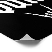 花嫁チーム ロックンロール ゴシック ハロウィン独身最後の夜 ポスター (角)