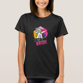 花嫁チーム 女性 バチェラー・パーティー ヘン・ナイト・パーティー Tシャツ