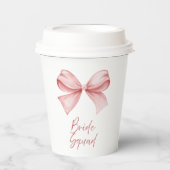 花嫁チーム 紙コップ (正面)