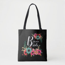 花嫁チーム。花嫁結婚の贈物 トートバッグ
