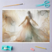 花嫁ティッシュペーパーデカップギフトラッピング 薄葉紙 (クラフト)