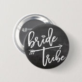 花嫁トライズダイヤモンドブラシブライダルパーティシャルボード 缶バッジ (正面&裏面)