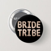 花嫁トライズブラックバラ金ゴールドバチェロレッテ 缶バッジ (正面&裏面)