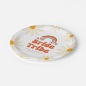 花嫁トライブレトログルービーデイジー70sバチェロレッテ ペーパープレート (アングル)