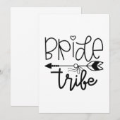 花嫁トリビュート サンキューカード (正面/裏面)