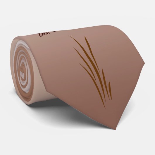 花嫁ネクタイの父、秋の収穫 ネクタイ (ロール)