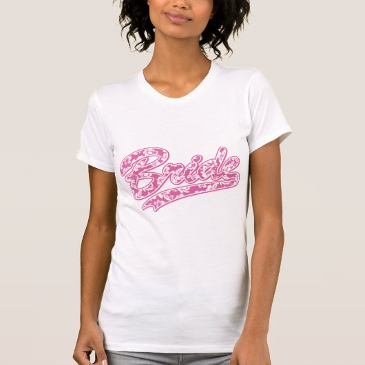 花嫁ハワイアン花 Tシャツ (正面)