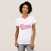 花嫁ハワイアン花 Tシャツ (正面フル)