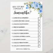 花嫁バイリンガルのゲームカードを知る方法 チラシ (裏面)