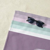 花嫁バチェロレッテ結婚のレトファンキーロ80のパステル ビーチタオル (インサイチュ)