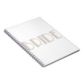 花嫁バチェロレッテ花嫁へレトロ ノートブック (右側)