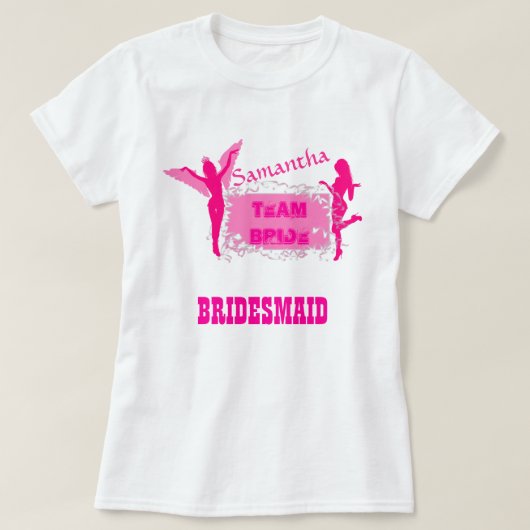 花嫁バチェロレッテ Tシャツ (デザイン正面)