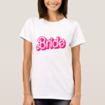 花嫁バベトライヴTシャツバチェロレッテレトロティー Tシャツ<br><div class="desc">花嫁のTシャツバチェロレッテレトロ花嫁Tヴィンテージ花嫁は花嫁のメイドBrideTribe Bride</div>