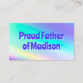 花嫁パパ コーリングカード (正面)