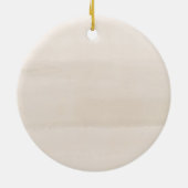 花嫁パーソナライズされたの母親フローラ贈与 セラミックオーナメント (裏面)