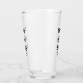 花嫁パーソナライズされたの父 タンブラーグラス (左)