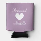 花嫁パーソナライズされたの結婚缶クーラー 缶クーラー (正面)