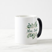 花嫁パーソナライズされたの贈り物 |贈り物 モーフィングマグカップ (正面右)