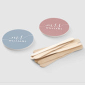 花嫁パーソナライズされたまたは花婿のミセス結婚ズ・ゲーム ハンドファン (組立なし)