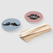 花嫁パーソナライズされたまたは花婿の結婚試合 ハンドファン (組立なし)