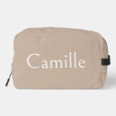 花嫁パーソナライズされたギフト提案化粧バッグ ドップキット (裏面)