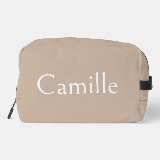 花嫁パーソナライズされたギフト提案化粧バッグ ドップキット (裏面)