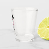 花嫁パーソナライズされたショットグラス ショットグラス (右)