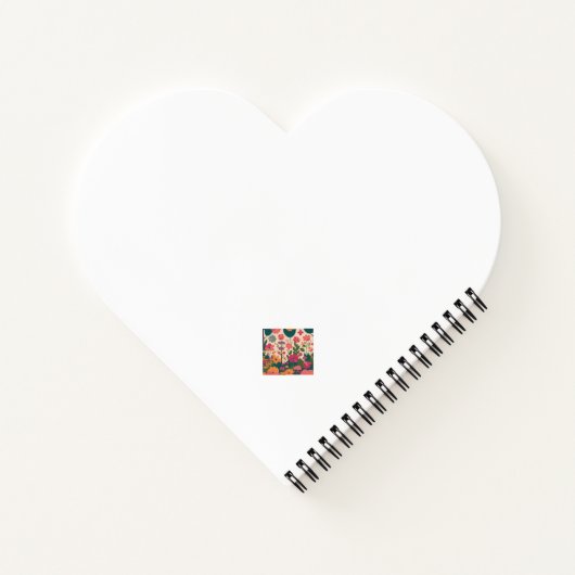 花嫁パーソナライズされたメイドギフトアイディア ノートブック (裏面)