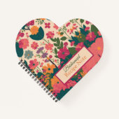 花嫁パーソナライズされたメイドギフトアイディア ノートブック (正面)