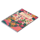 花嫁パーソナライズされたメイドギフトアイディア ノートブック (左側)