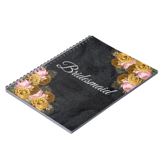 花嫁パーソナライズされたメイドギフトアイディア ノートブック (左側)