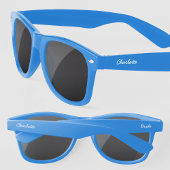 花嫁パーソナライズされたモダンスクリプト名 サングラス