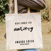 花嫁パーソナライズされた付きおもしろいバチェロレッテ トートバッグ