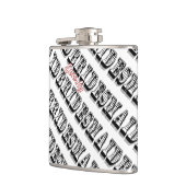 花嫁パーソナライズされた付きフラスコ フラスク (左)