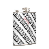 花嫁パーソナライズされた付きフラスコ フラスク (右)