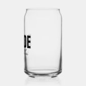 花嫁パーソナライズされた名 ガラス缶 (左)