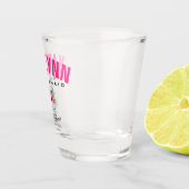 花嫁パーソナライズされた式パーティーのショットグラス ショットグラス (右)